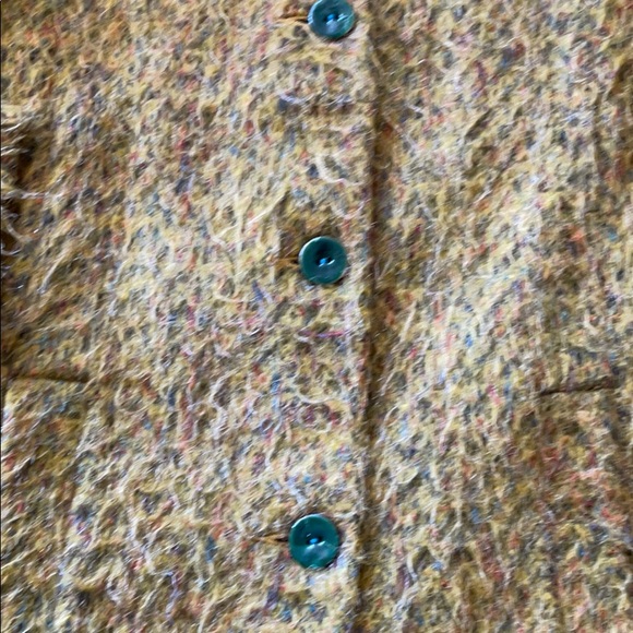 ๐บ STUNNING Vintage Spanner Canadian Multi-Colored Wool Coat Misses Size M-L!! - Picture 13 of 15